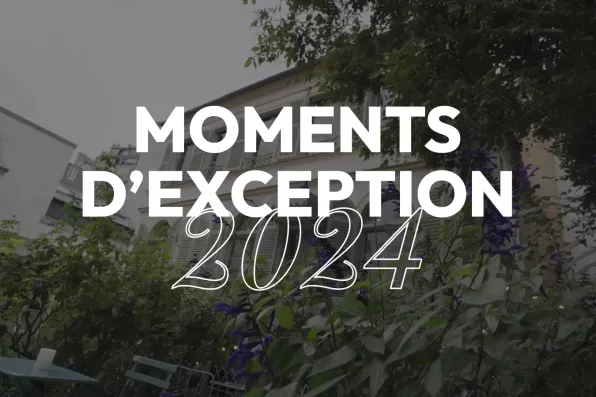 Ecriture : "Moments d'exception 2024"
